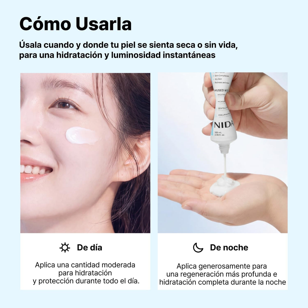 NIDA — Crema Facial de Hidratación Intensiva