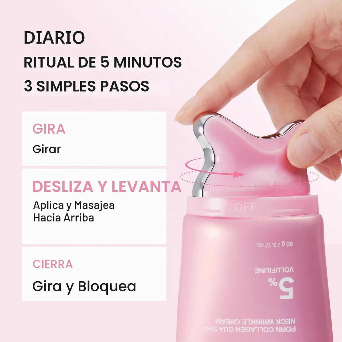 Crema Gua Sha PDRN Colágeno